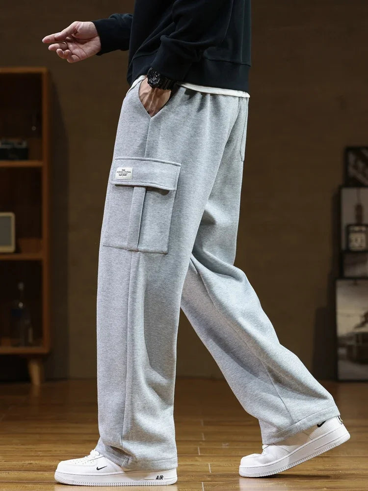 Liam | Stylish Men's Cargo Joggers with Utility Pockets for Comfort 0