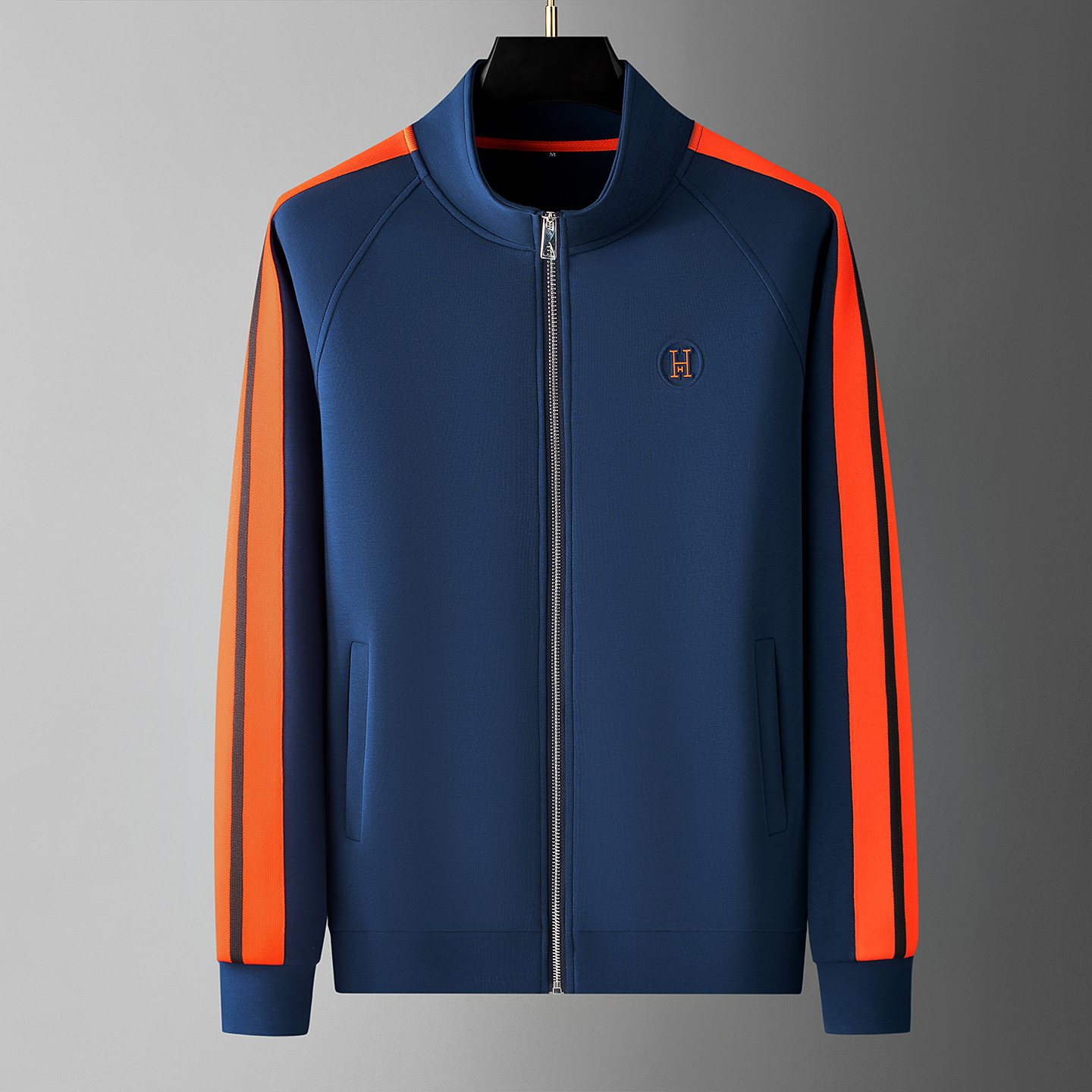 Liam | Stylish Men's Tracksuit Set with Contrast Stripes for Casual Wear 7