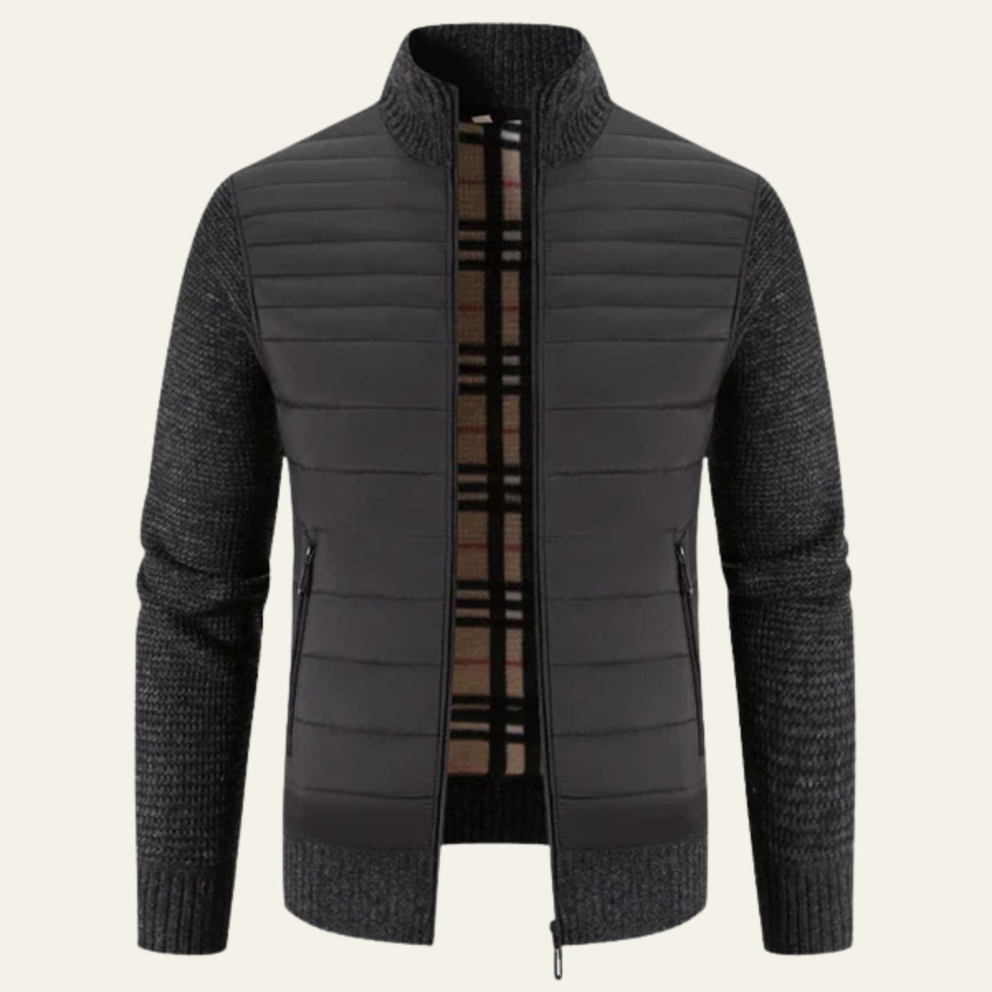 Liam | Stylish Men's Winter Jacket Hybrid Puffer for Versatile Layering 5
