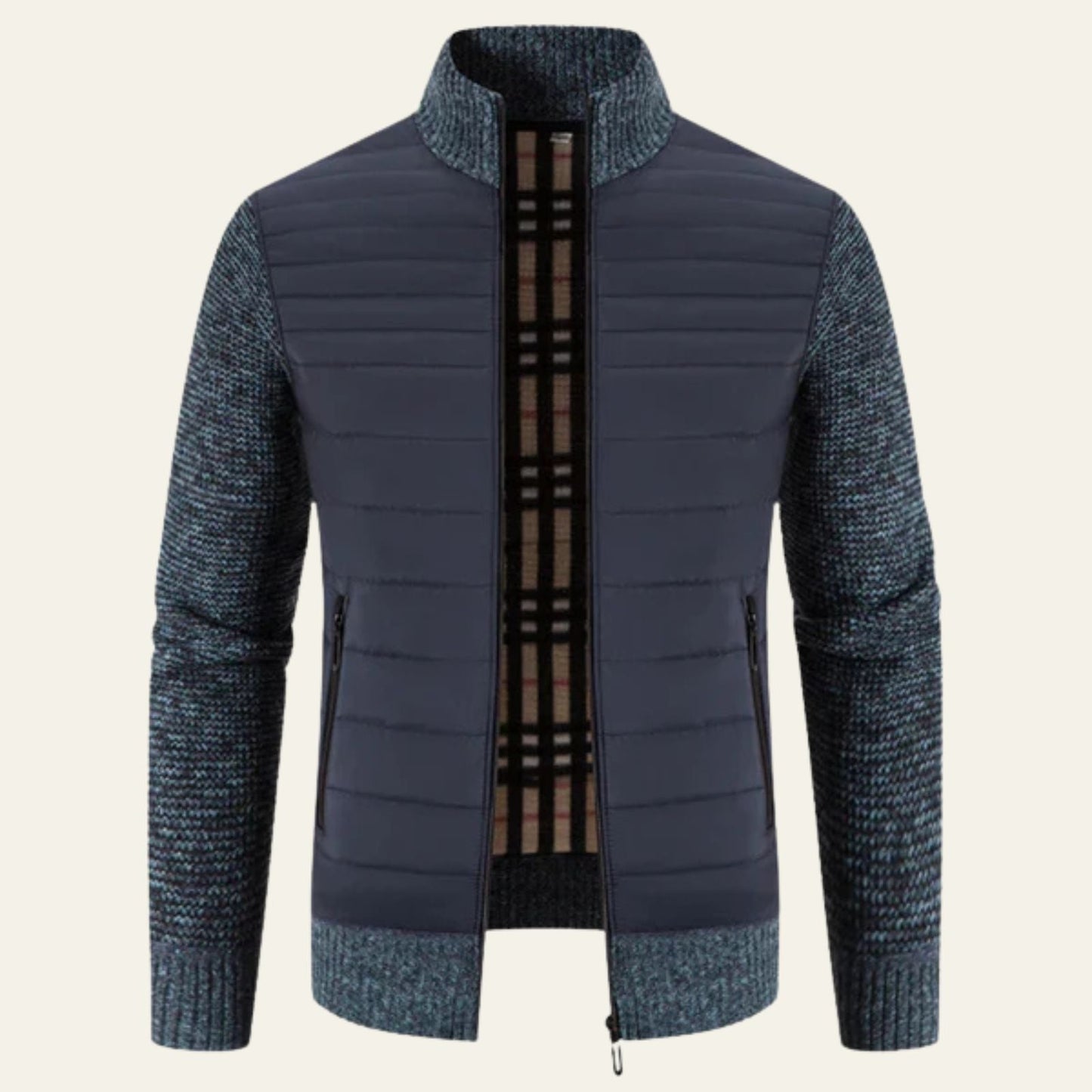 Liam | Stylish Men's Winter Jacket Hybrid Puffer for Versatile Layering 7