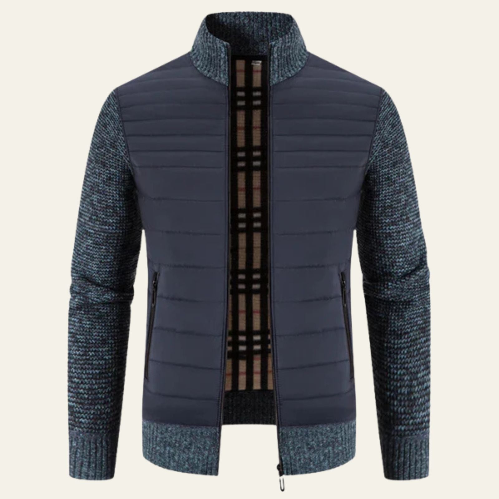 Liam | Stylish Men's Winter Jacket Hybrid Puffer for Versatile Layering 7