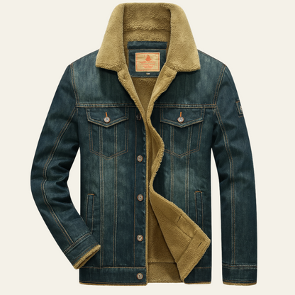 Liam | Stylish Men's Winter Jacket with Shearling Lining for Cold Weather 0