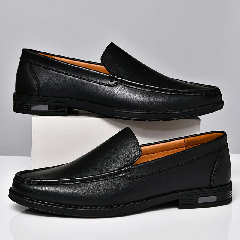 Liam | Timeless Genuine Leather Loafers for Men 1