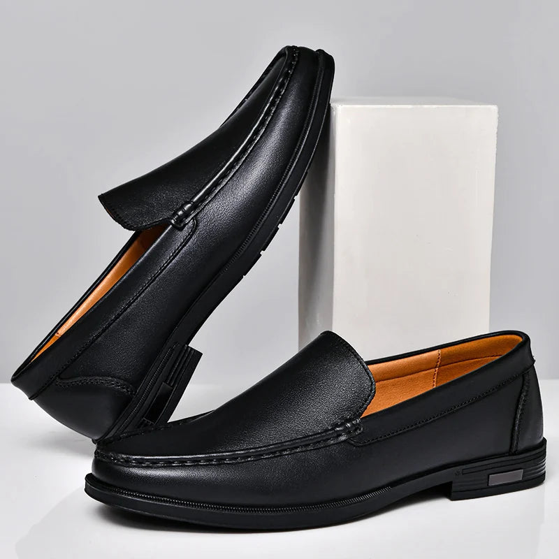 Liam | Timeless Genuine Leather Loafers for Men 2