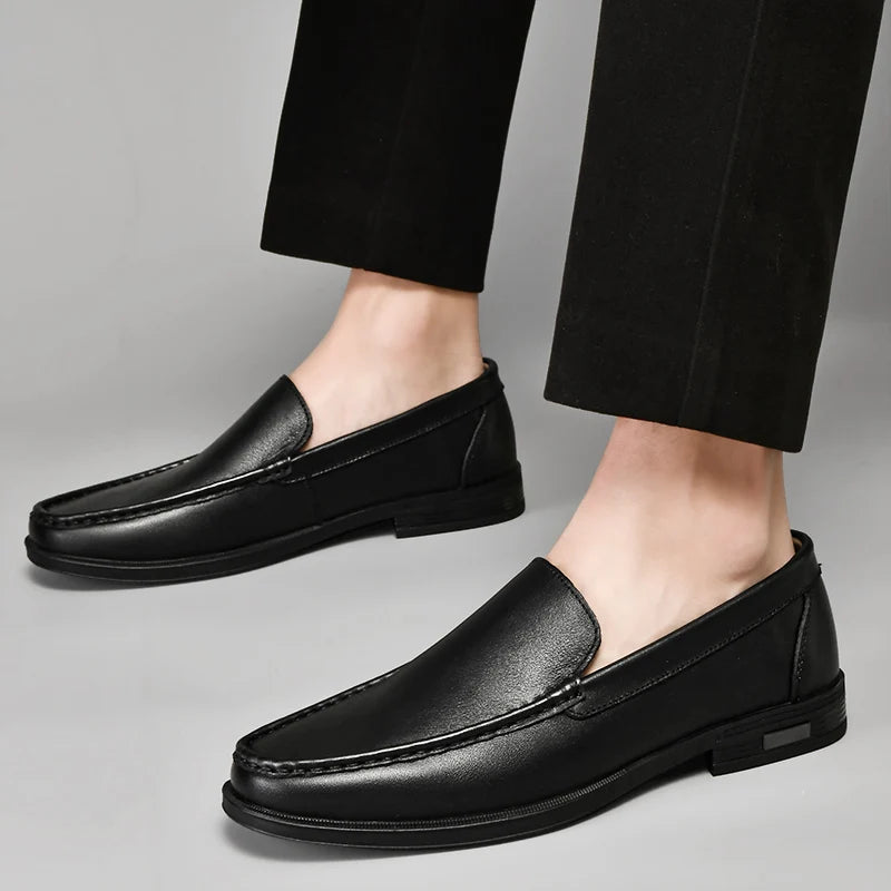 Liam | Timeless Genuine Leather Loafers for Men 3