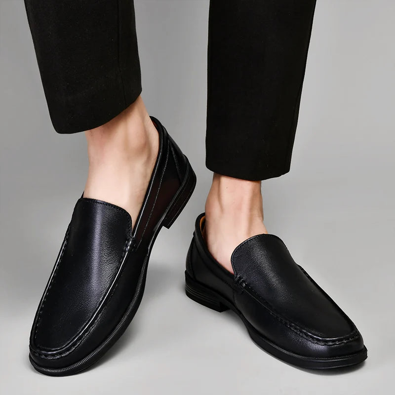 Liam | Timeless Genuine Leather Loafers for Men 5