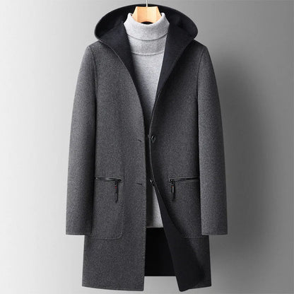 Oliver | Stylish Wool Overcoat for Men - Warm Winter Coat Essentials 2