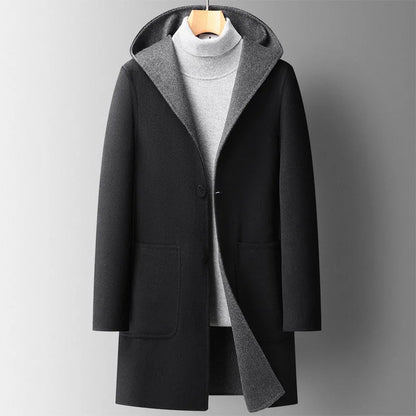 Oliver | Stylish Wool Overcoat for Men - Warm Winter Coat Essentials 3
